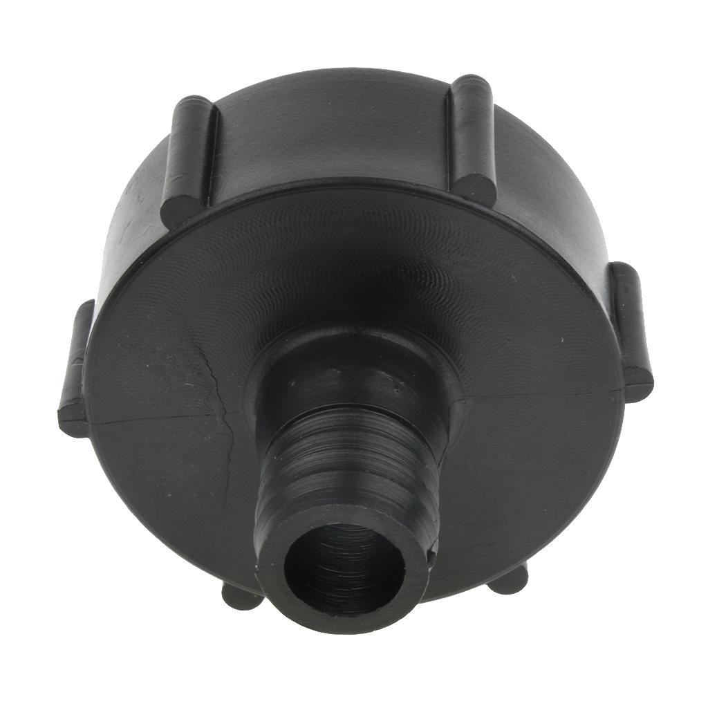 Bộ Chuyển đổi IBC Tote Tank Bộ điều Hợp Bồn Chứa Nước Thô Kết Nối Màu đen