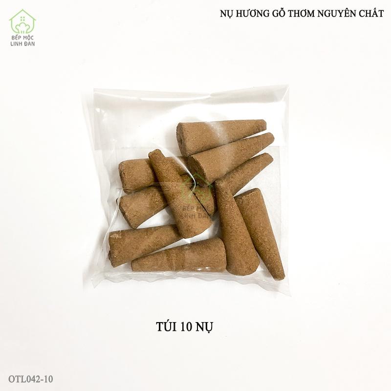 Nhang Nụ Sạch Gỗ Thơm Nguyên Chất HAHANCO  Xông Phòng, Thác Khói