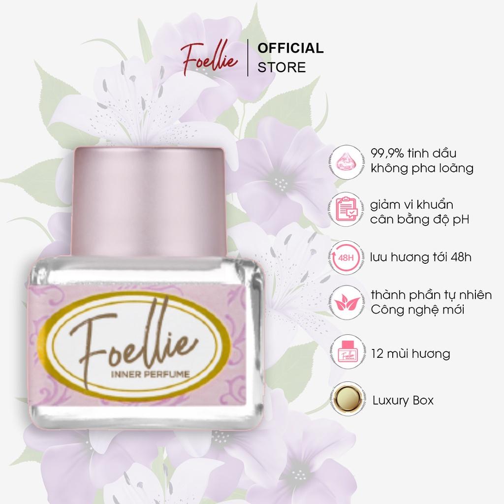 Nước Hoa Vùng Kín Foellie Eau De Tuileries Inner Perfume 5ml Hương Hoa Tử Đinh Hương