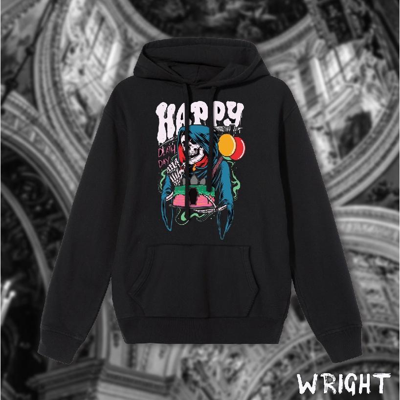 Áo hoodie Wright happy death day streetwear 2021 unisex