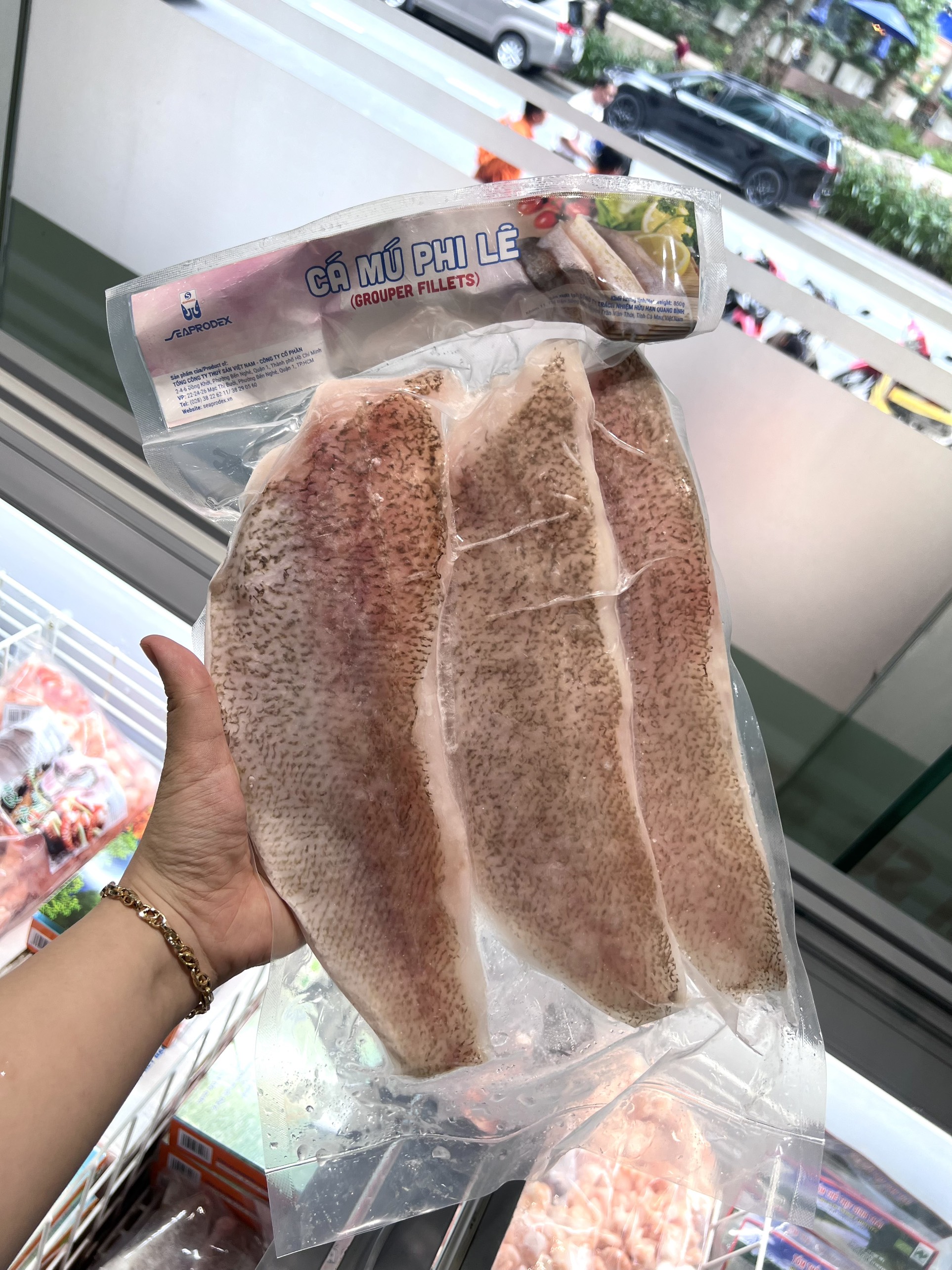 CÁ MÚ BIỂN PHI LÊ SEAPRODEX- 850G