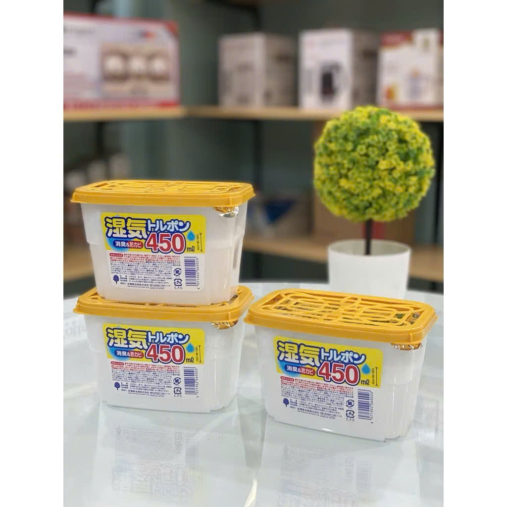 Hộp Hút Ẩm Tủ Quần Áo, Tủ Giày Chống Nấm Mốc, Khử Mùi 450ml Kokubo - Hàng Nội Địa Nhật Bản - HÀNG CHÍNH HÃNG MINIIN