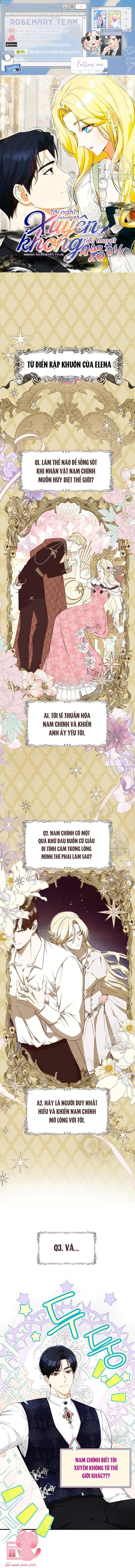 tôi nghĩ mình đã xuyên không vào cuốn tiểu thuyết nào đó rồi chapter 13 1