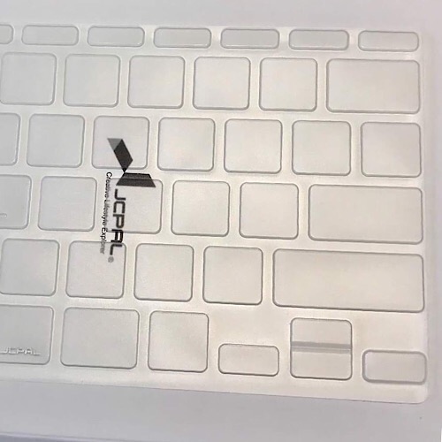 Miếng phủ bàn phím cho MacBook Air 11.6 inch hiệu JCPAL FitSkin Clear Tpu siêu mỏng 0.1 mm - Hàng nhập khẩu