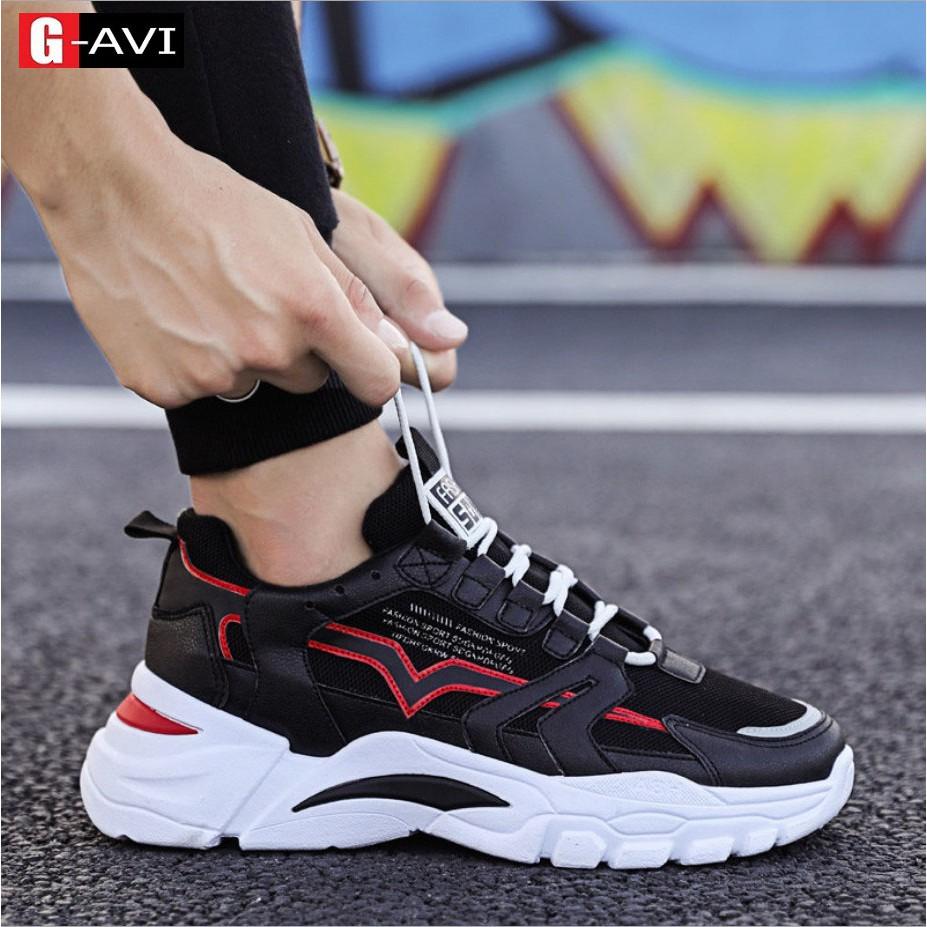 Giày sneaker nam tăng chiều cao mẫu mới phong cách trẻ trung năng động hot trend 2021 AVi364