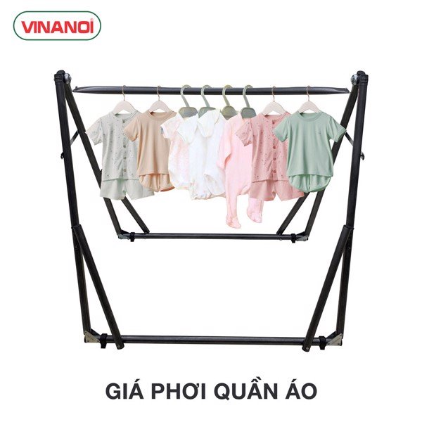 Nôi Võng Đa Năng Tự Động Cho Bé VINANOI NV80X Với 4 Tính Năng Tiện Ích: Nôi Tự Động, Võng Xếp Đưa Tự Động, Máy Đưa Võng, Dàn Phơi Đồ