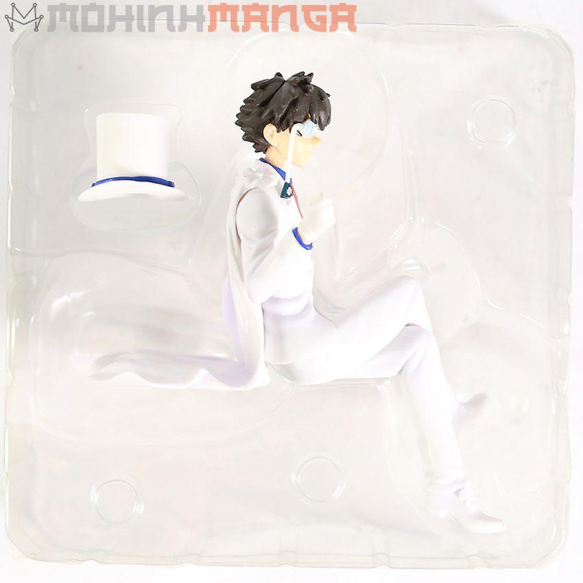 Mô hình nhân vật Kaito Kid (Siêu đạo chích Kid) cầm nón Figure Anime Thám tử lừng danh Conan Magic Kaitou có hộp