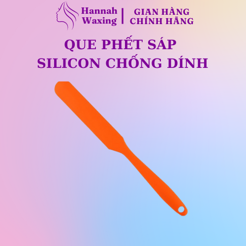 Que Phết Sáp Silicon, Siêu mềm mại, Chống dính | Hannah Waxing