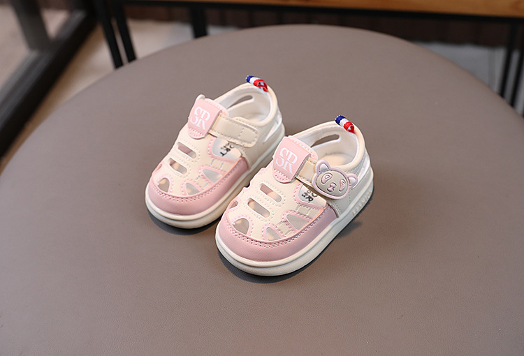 Giày Sandal quai hậu cho bé gái tập đi siêu nhẹ, chống trơn trượt – GSD9100