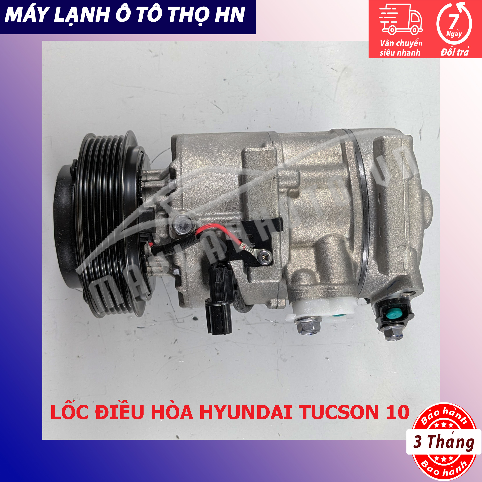 Lốc điều hòa  HYD Tucson IX-Kia Sportage 2008 2009 2010 2011 2012 4 chân Hàn Quốc 08 09 10 11 12 97701-2S500