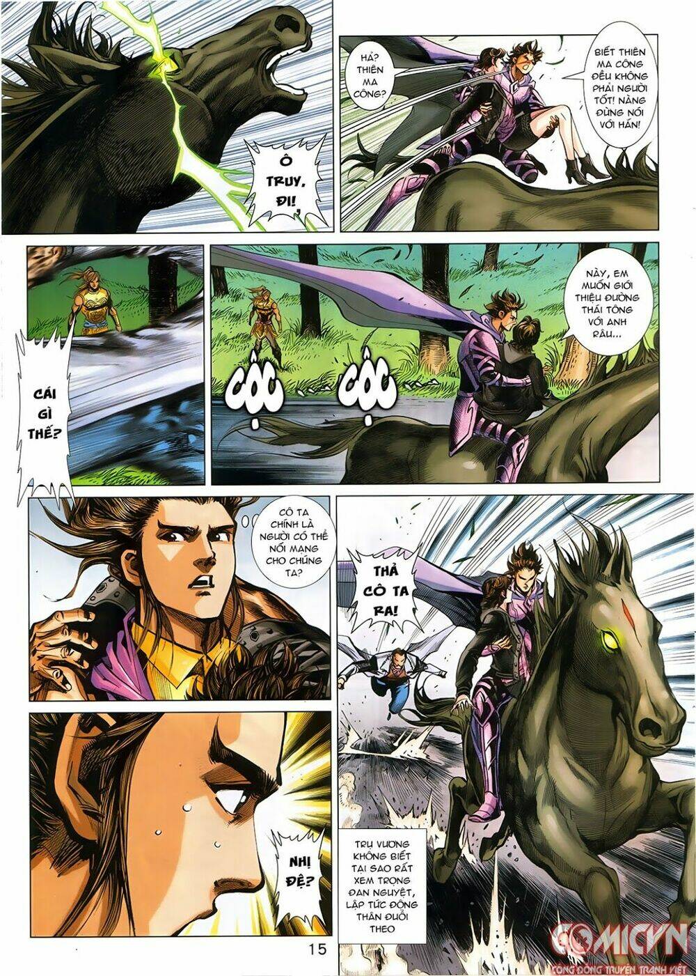 hoàng triều quân lâm chapter 6.1 15