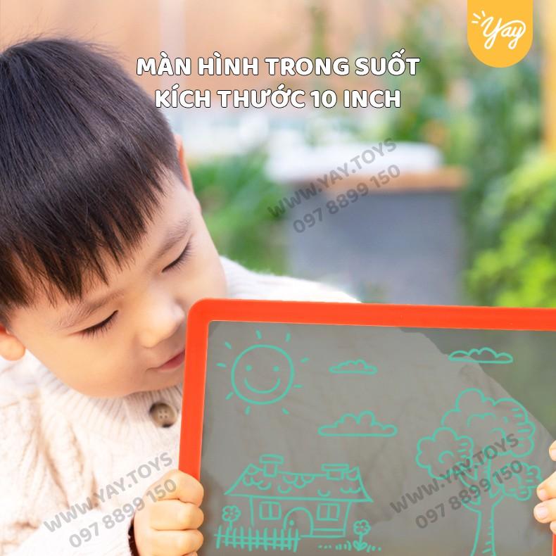 Bảng Viết Vẽ Tự Xoá Điện Tử LCD Thông Minh Cho Bé 3+ Mideer