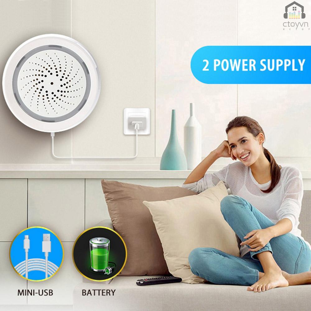 Hệ Thống Báo Động Cảm Biến Nhiệt Độ Thông Minh Kết Nối Wifi