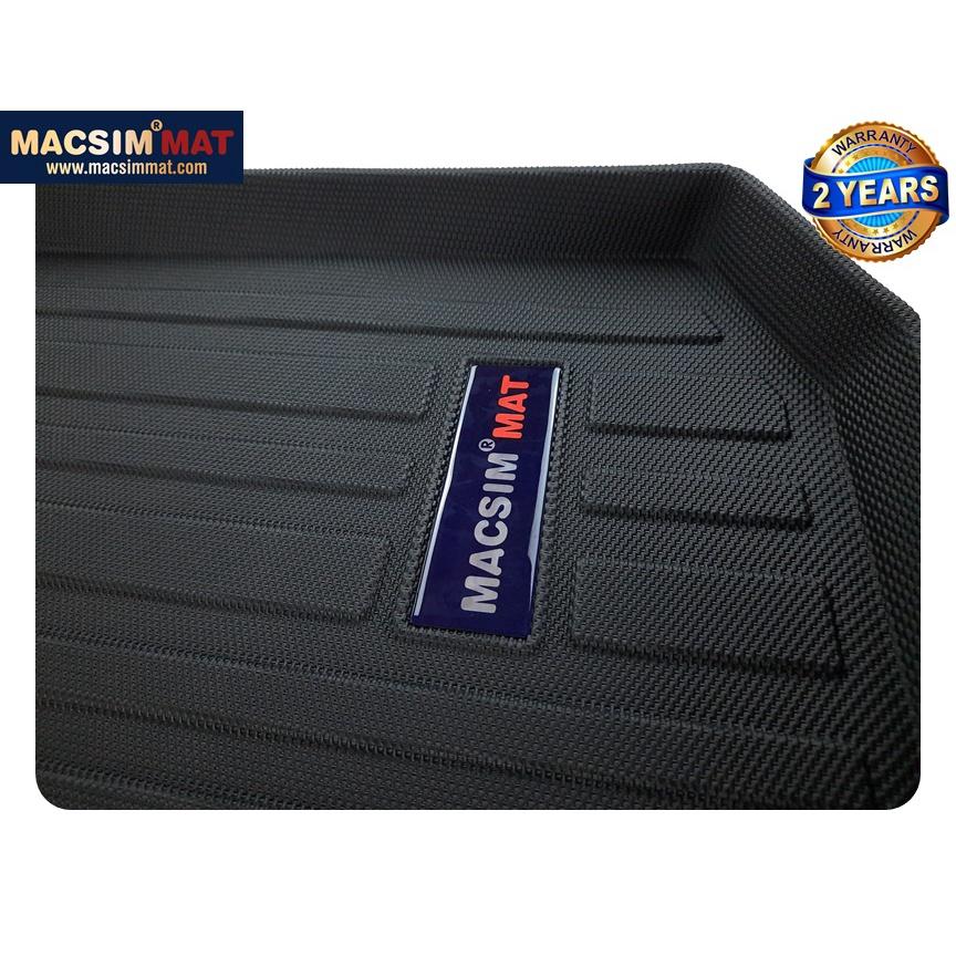 Thảm lót cốp xe ô tô Audi A3 2016-2018 nhãn hiệu Macsim hàng loại 2