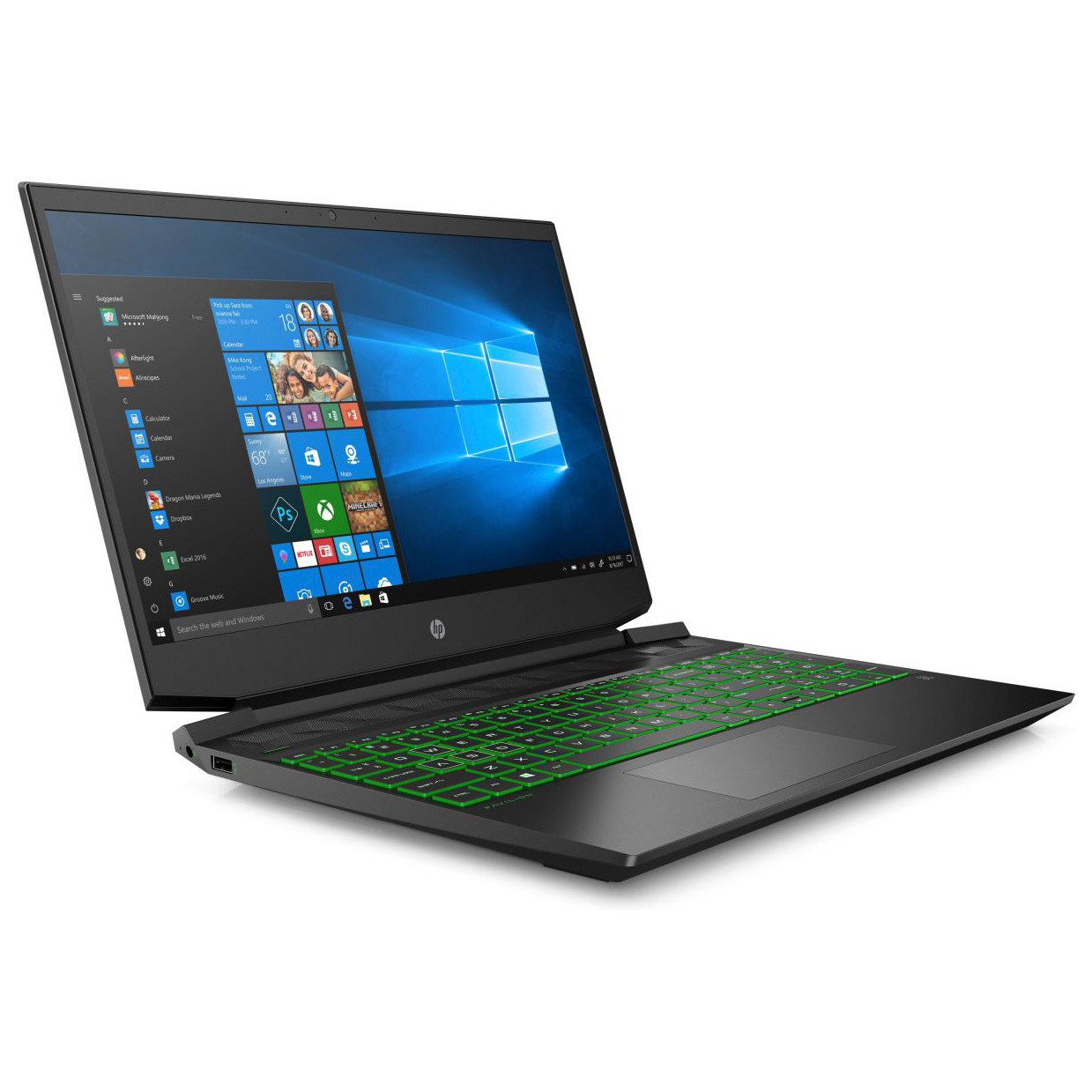 Laptop HP Pavilion Gaming 15-ec0050AX : AMD Ryzen5 3550H | 8GB RAM | 128GB SSD + 1TB HDD | GTX 1650 4GB | 15.6 FHD 144Hz | Win 10 (9AV28PA) - Hàng Chính Hãng