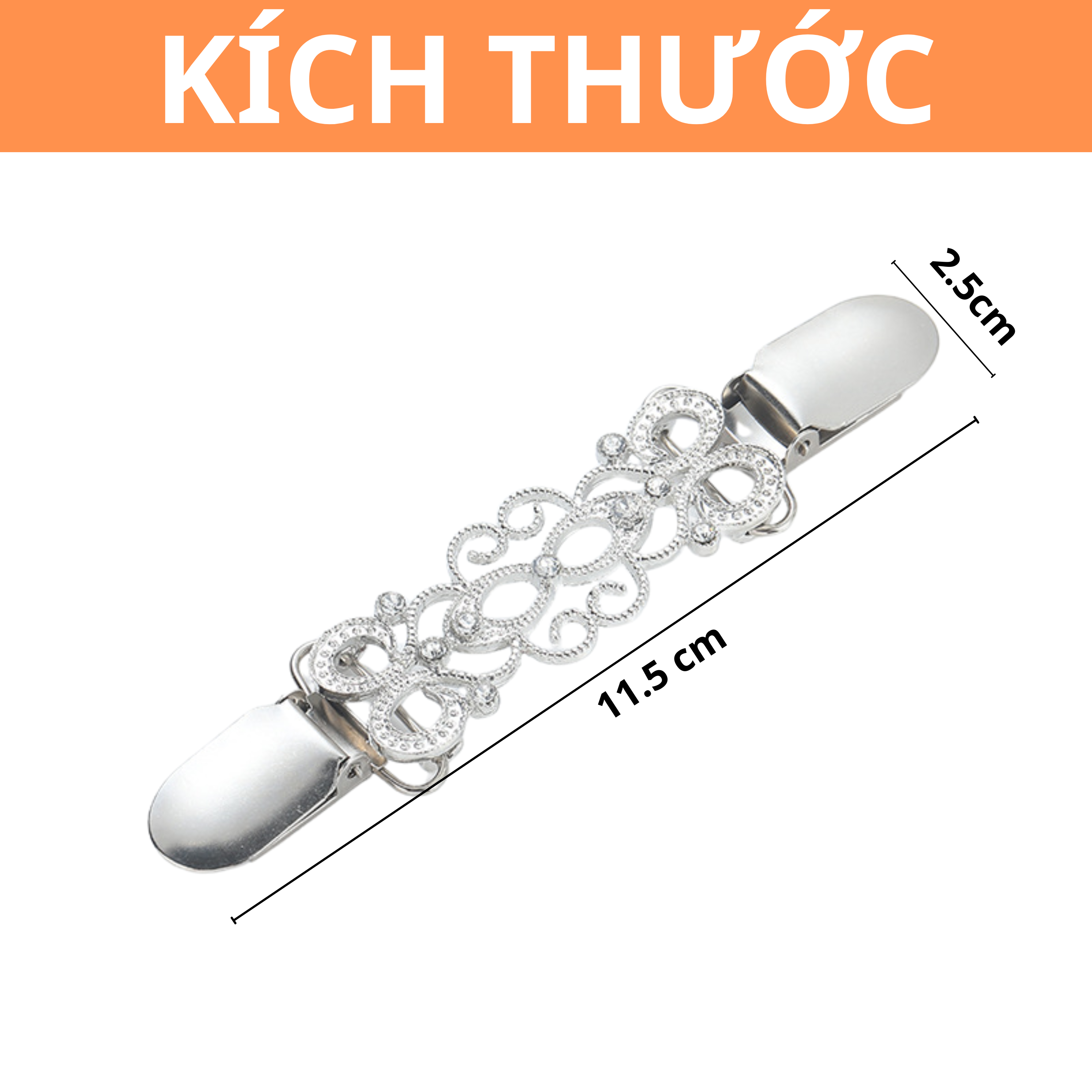 Kẹp Khăn Choàng, Kẹp Mỏ Vịt Áo Len Cổ Áo Cardigan, Kẹp Lưng Áo Thu Nhỏ Vòng Eo Hình Hoa, Nơ, Hoa Cúc