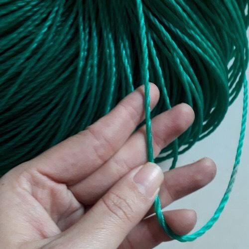 Lưới trồng cây, dây leo giàn cước màu xanh ngọc cao cấp