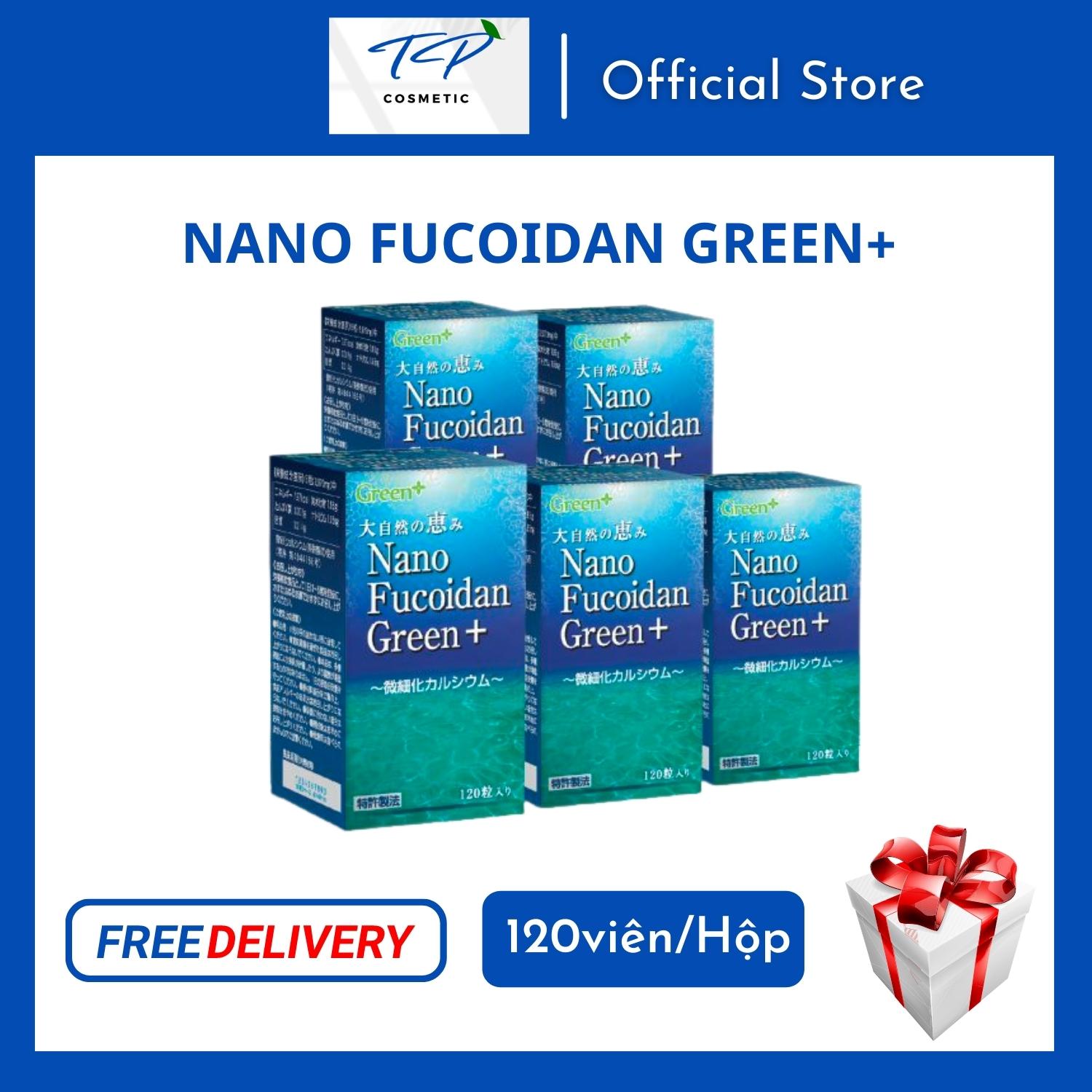 NANO FUCOIDAN GREEN+: nâng cao sức đề kháng, giảm nguy cơ u bướu, phòng ngừa ung thư