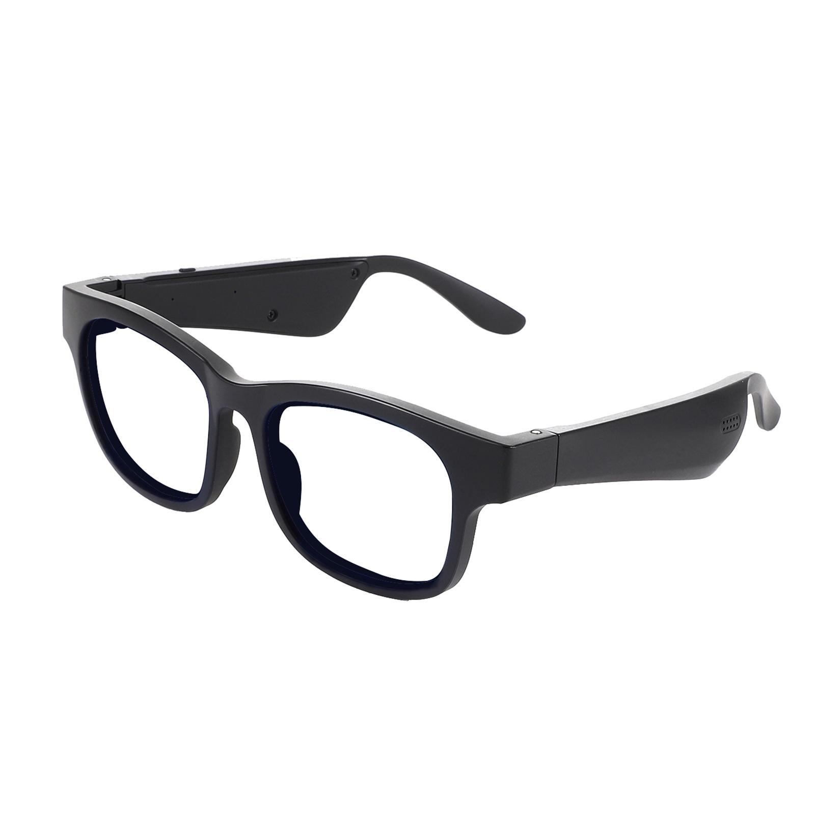 Conduction Glasses Sunglasses Bluetooth Wireless Headset Blue