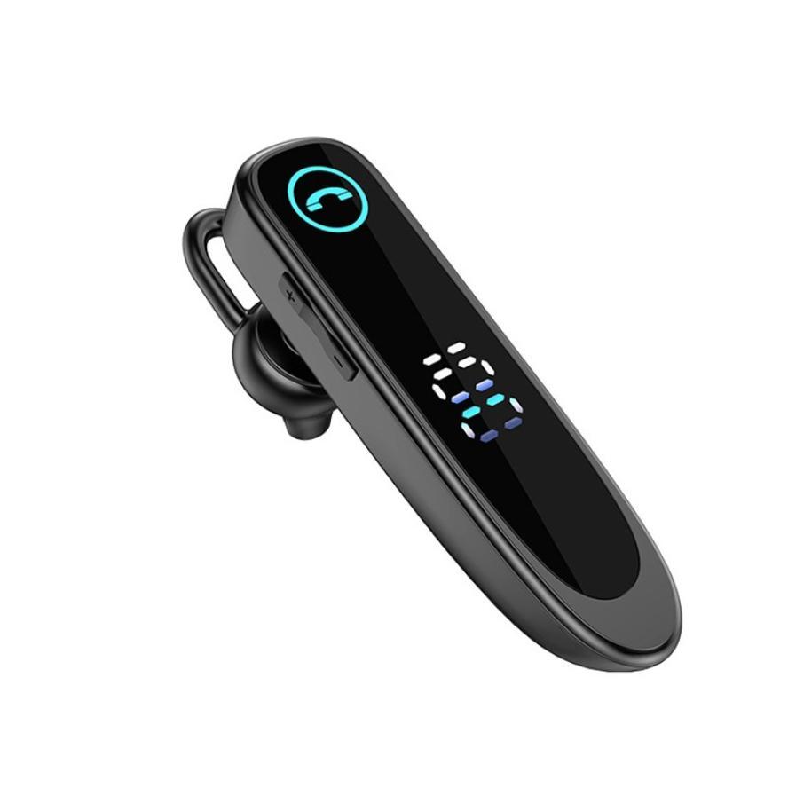 A20 Không Dây Bluetooth Âm Thanh Nổi Đơn Kinh Doanh Tai Tai Nghe Có Màn Hình LED Hiển Thị Điện Thoại Rảnh Tay Lái Xe Tai Nghe Có Mic
