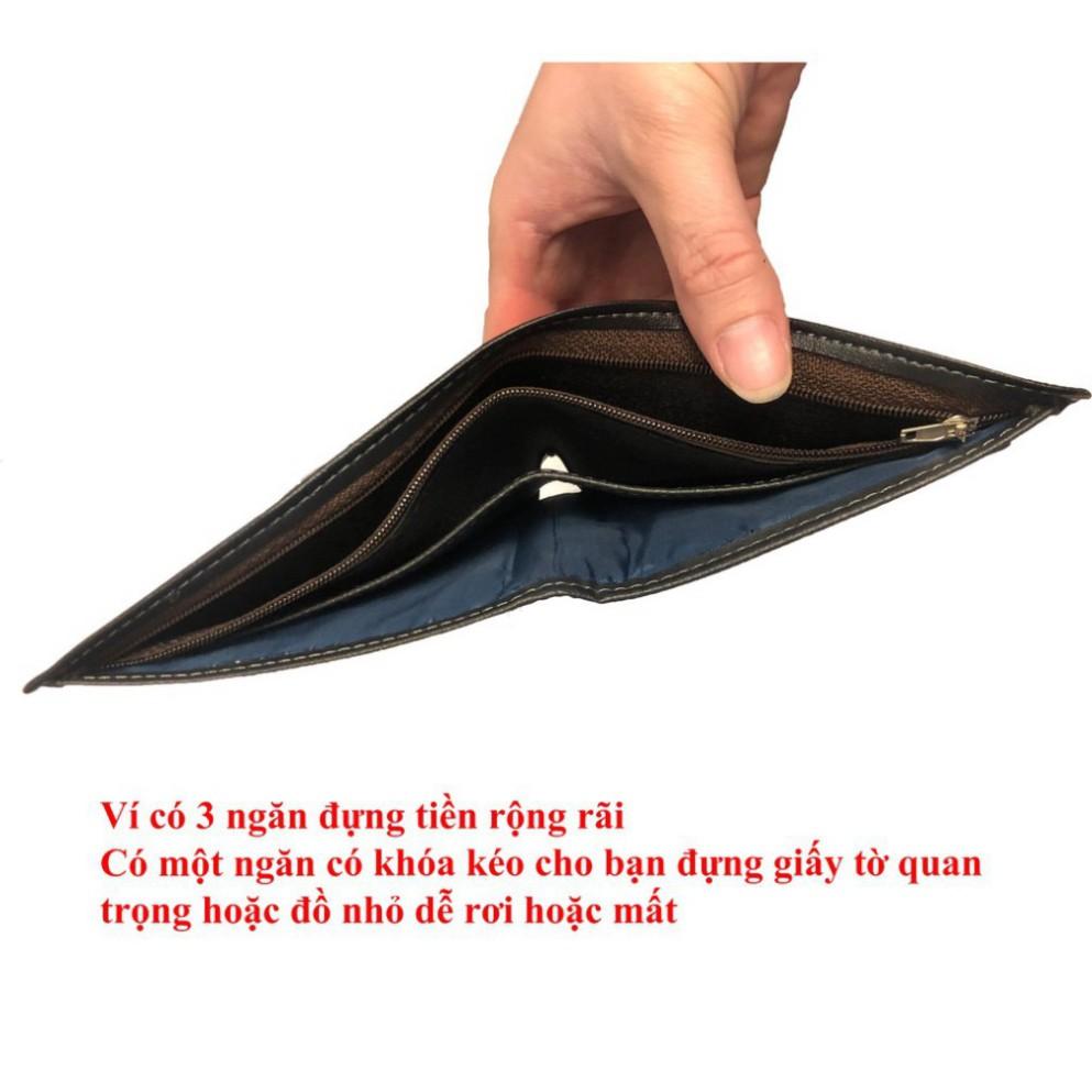 Ví Da Ví Ngang Thời Trang Nam Vitoryy 100% Da Thật Full Hộp
