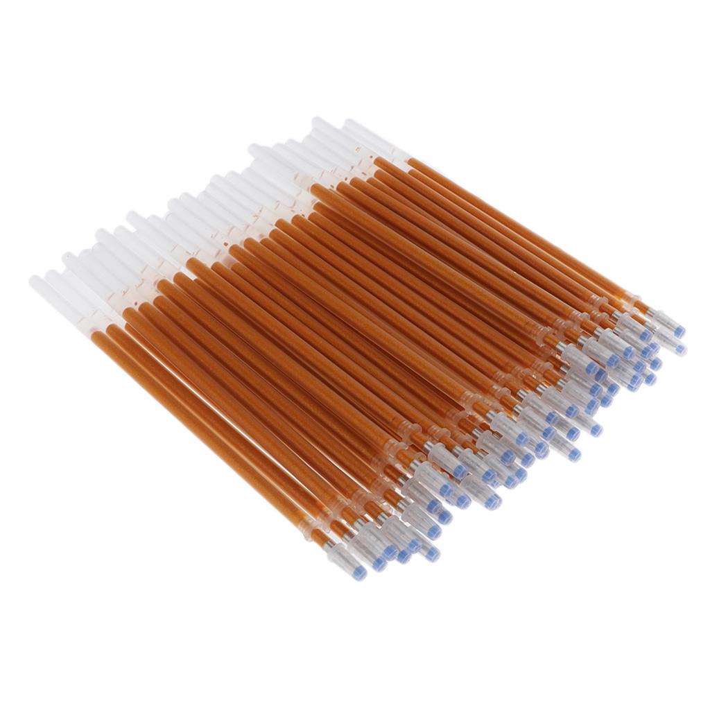 2x50 Pieces Gold Color Flash Gel Pen Refill Fluorescent Graffiti Painting