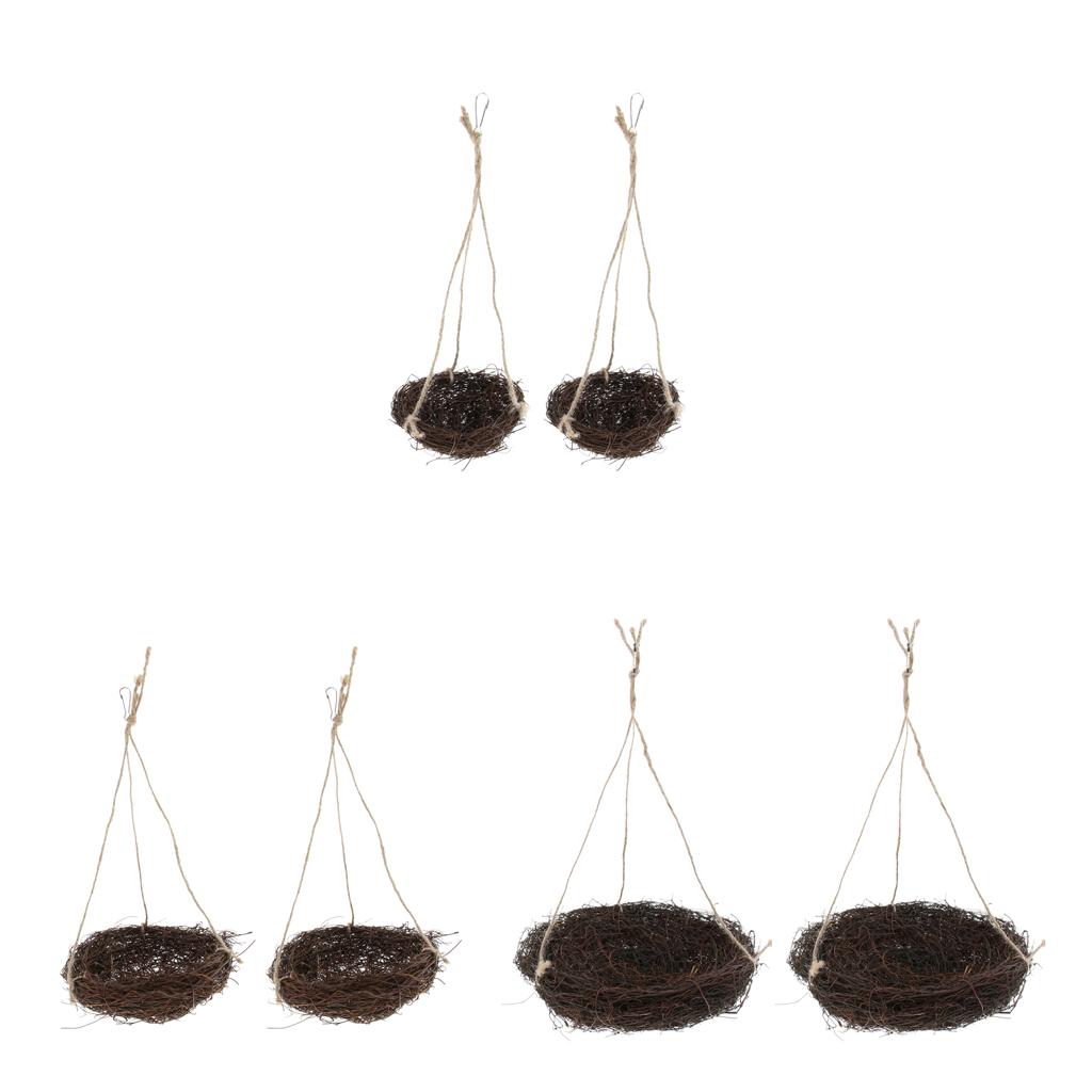 2pcs Parrot Swing Hanging Chew Toy Parakeet Budgie Cockatiel Nest Hammock