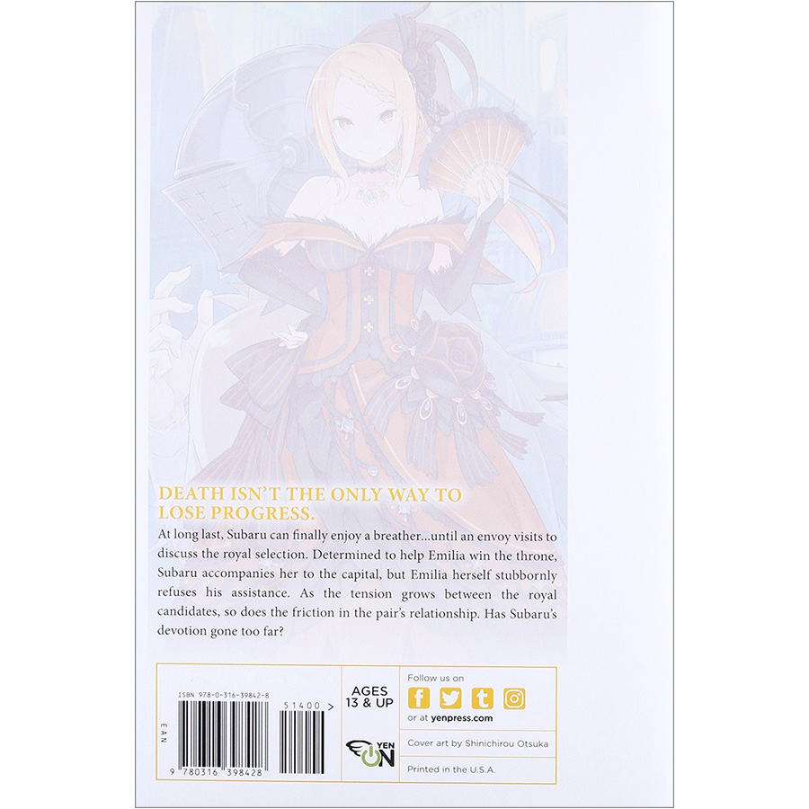 [Hàng thanh lý miễn đổi trả] Re:Zero - Starting Life in Another World - Volume 04 (Light Novel) (Illustration by Shinichirou Otsuka)