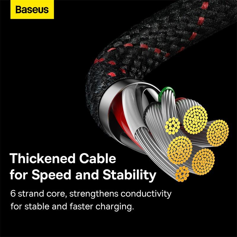 Cáp Sạc Nhanh 90 Độ Baseus MVP 2 Elbow-shaped Fast Charging Data Cable USB to Type-C 100W (Hàng chính hãng)