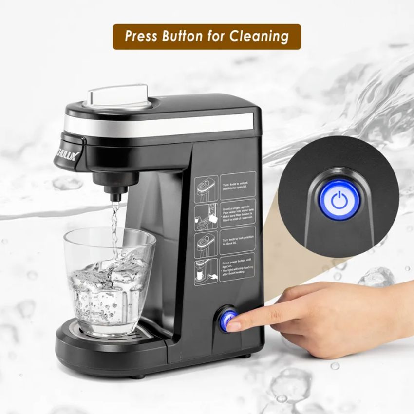 Máy pha cà phê viên nén Nespresso Chulux QF-CM801 -Hàng chính hãng- Bảo hành 12 tháng