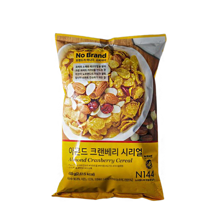 Bánh Ăn Sáng Ngũ Cốc Hạnh Nhân No Brand 630g