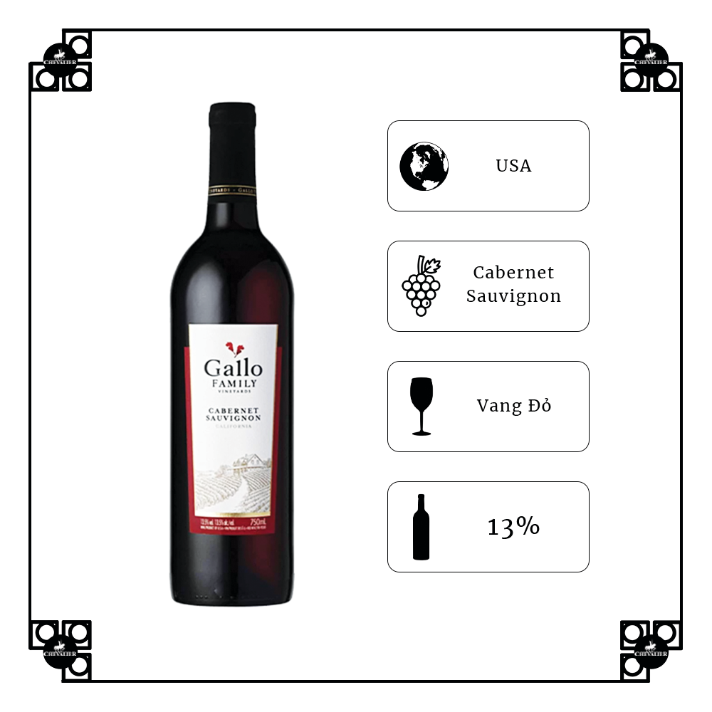 Rượu Vang Mỹ Gallo Family Vineyards Cabernet Sauvignon