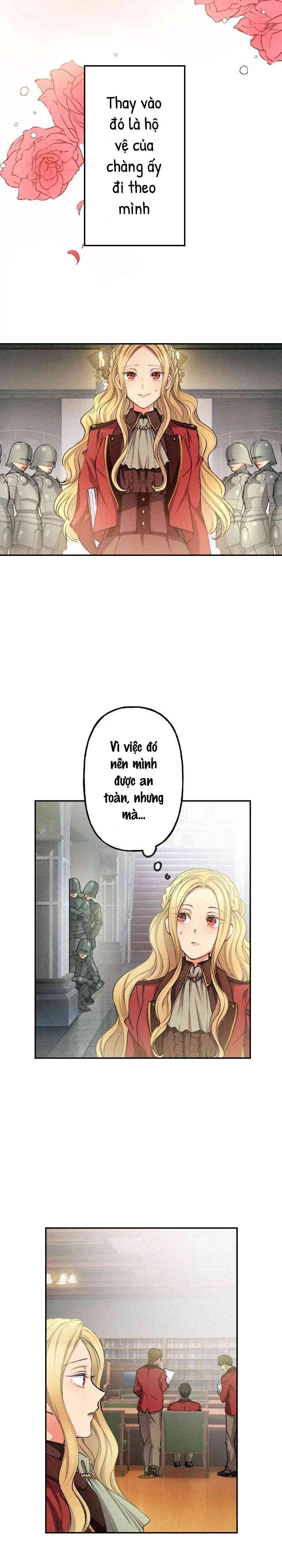Sức Nóng Của Nữ Phản Diện Được Tái Sinh chapter 28.1 - Trang 7