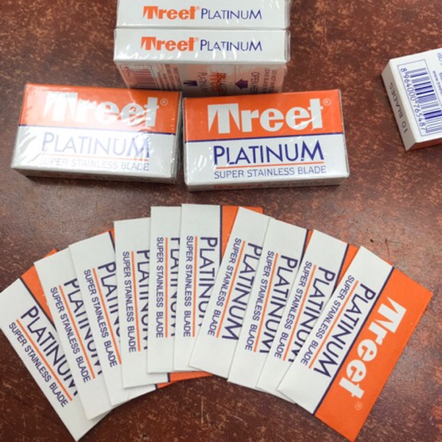 Hộp lưỡi lam Treet Cam Platinum