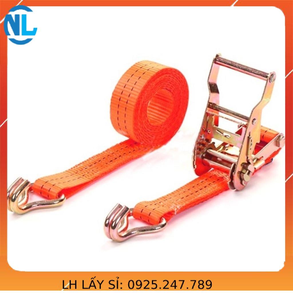 Dây chằng hàng tăng đơ bản 3,8cm tải 2 tấn dài 3m, 5m, 6m, 8m, 10m, 12m cáp thép giá sỉ THÁI BÌNH VINA