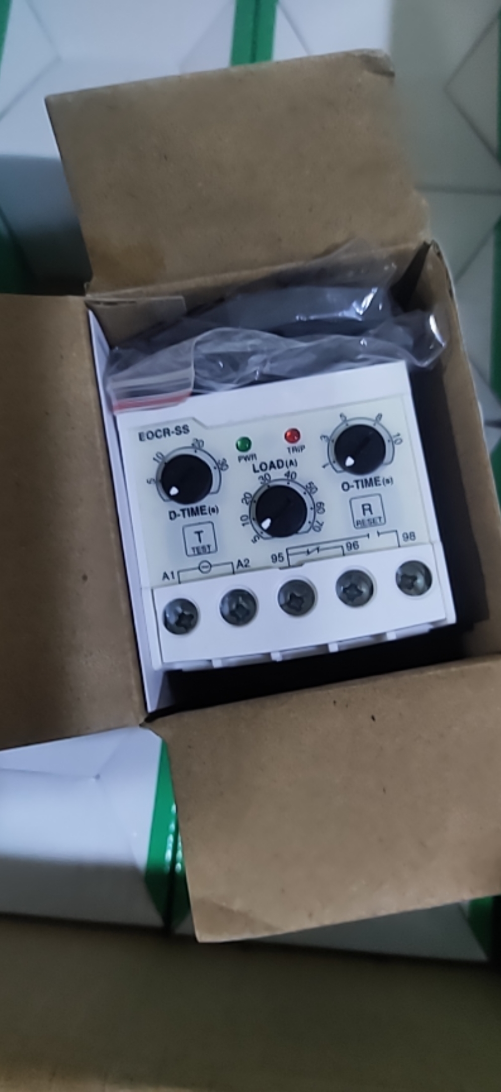 Rơle nhiệt điện tử EOCR-SS-60NW7 dãi dòng từ 5A-60A