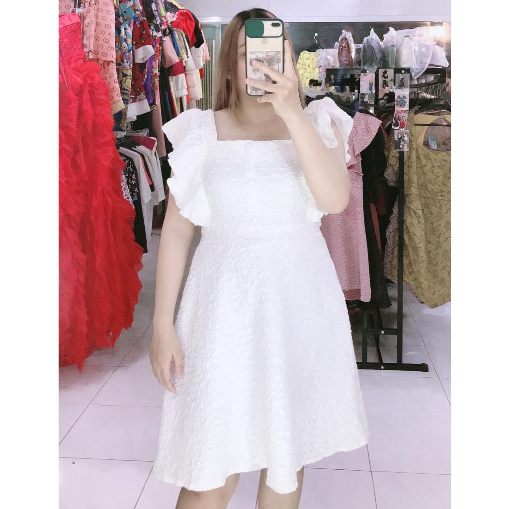 ĐẦM BIGSIZE CÁNH TIÊN CỔ VUÔNG TK