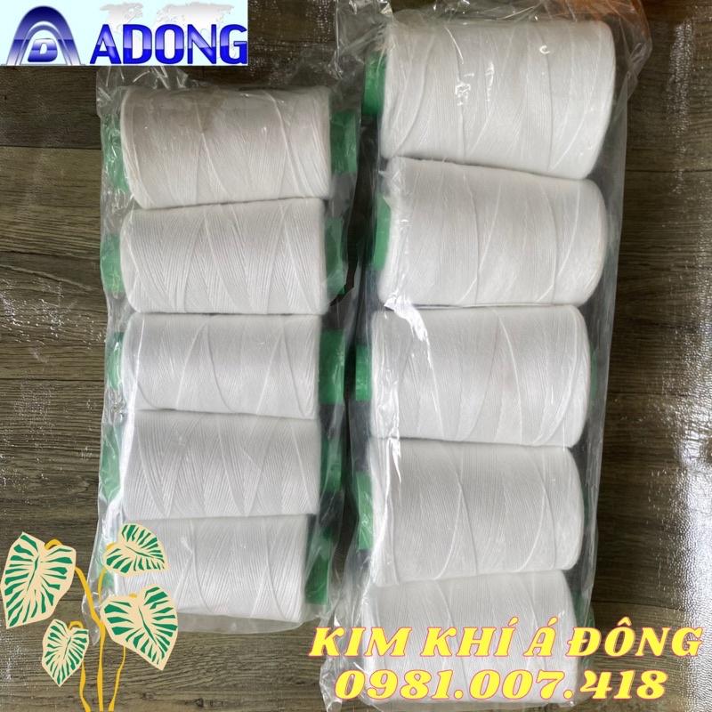 5 cuộn chỉ cùng loại làm chỉ xây, khâu bao bì, dây thả diều