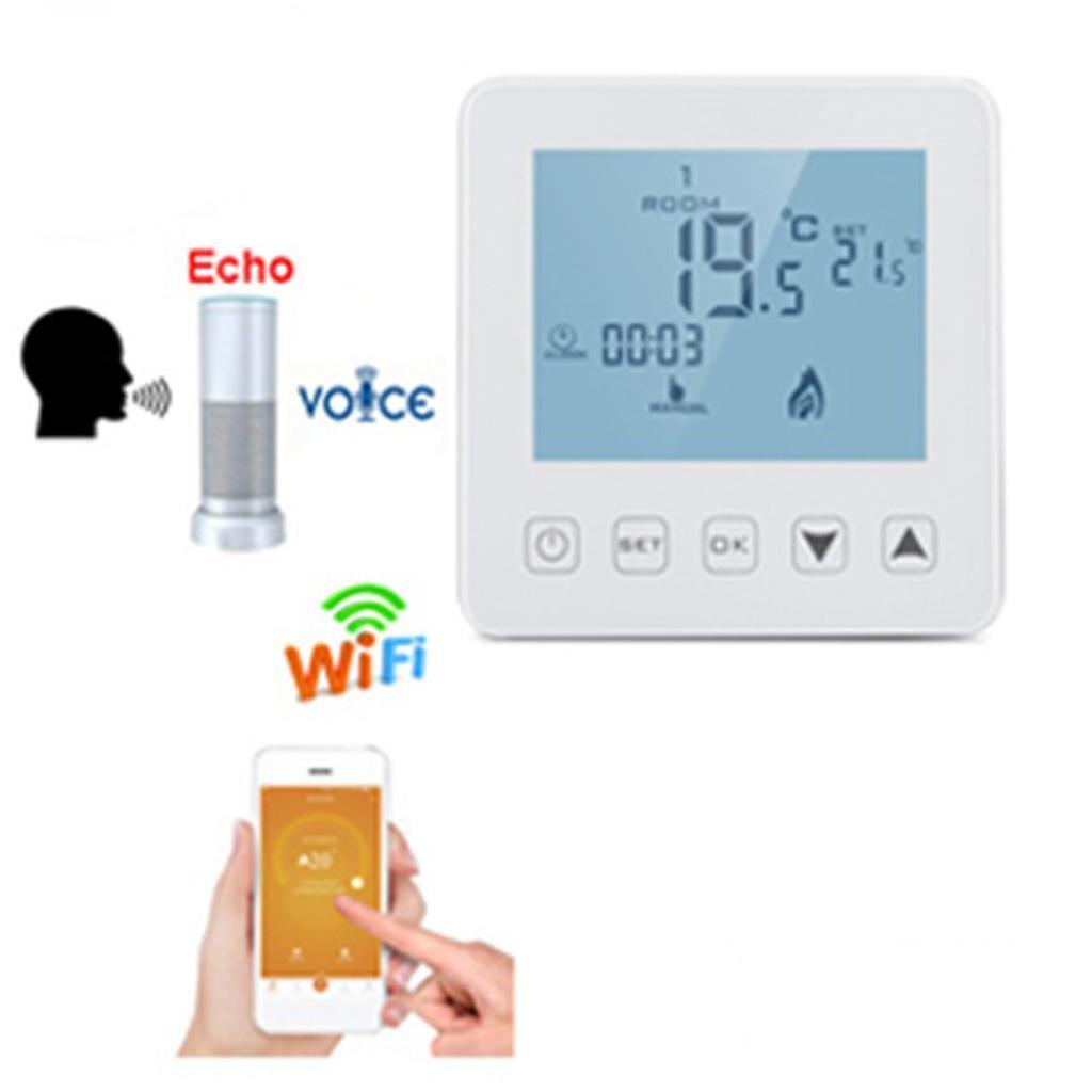 Programmable Smart Wifi Wireless Digital Thermostat LCD Touch App Control