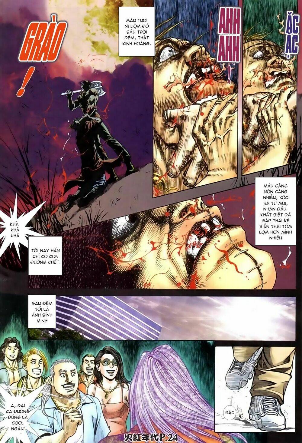 hỏa hồng niên đại hắc cốt đường chapter 89 12