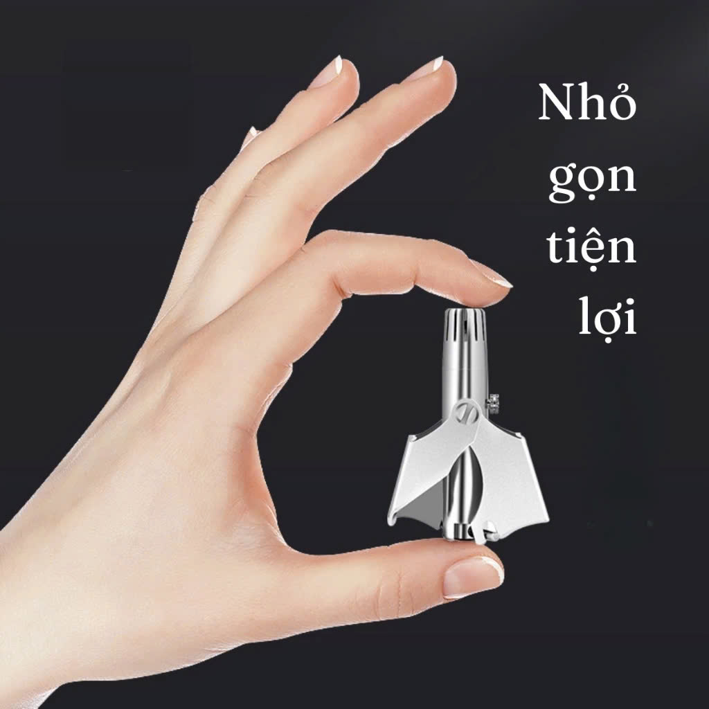 Máy tỉa lông mũi bỏ túi tiện lợi dễ dàng làm sạch nhanh - Hàng nhập khẩu