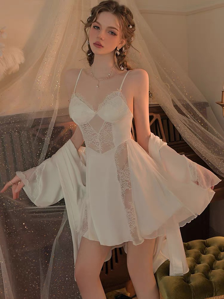 Váy Ngủ Nữ Tính Ren Gợi Cảm (Không Kèm Áo Choàng) - B.Lingerie