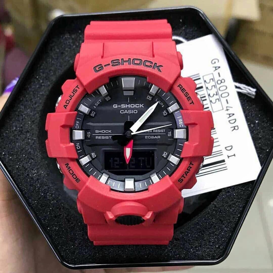 Đồng hồ nam dây nhựa Casio G-SHOCK GA-800-4ADR