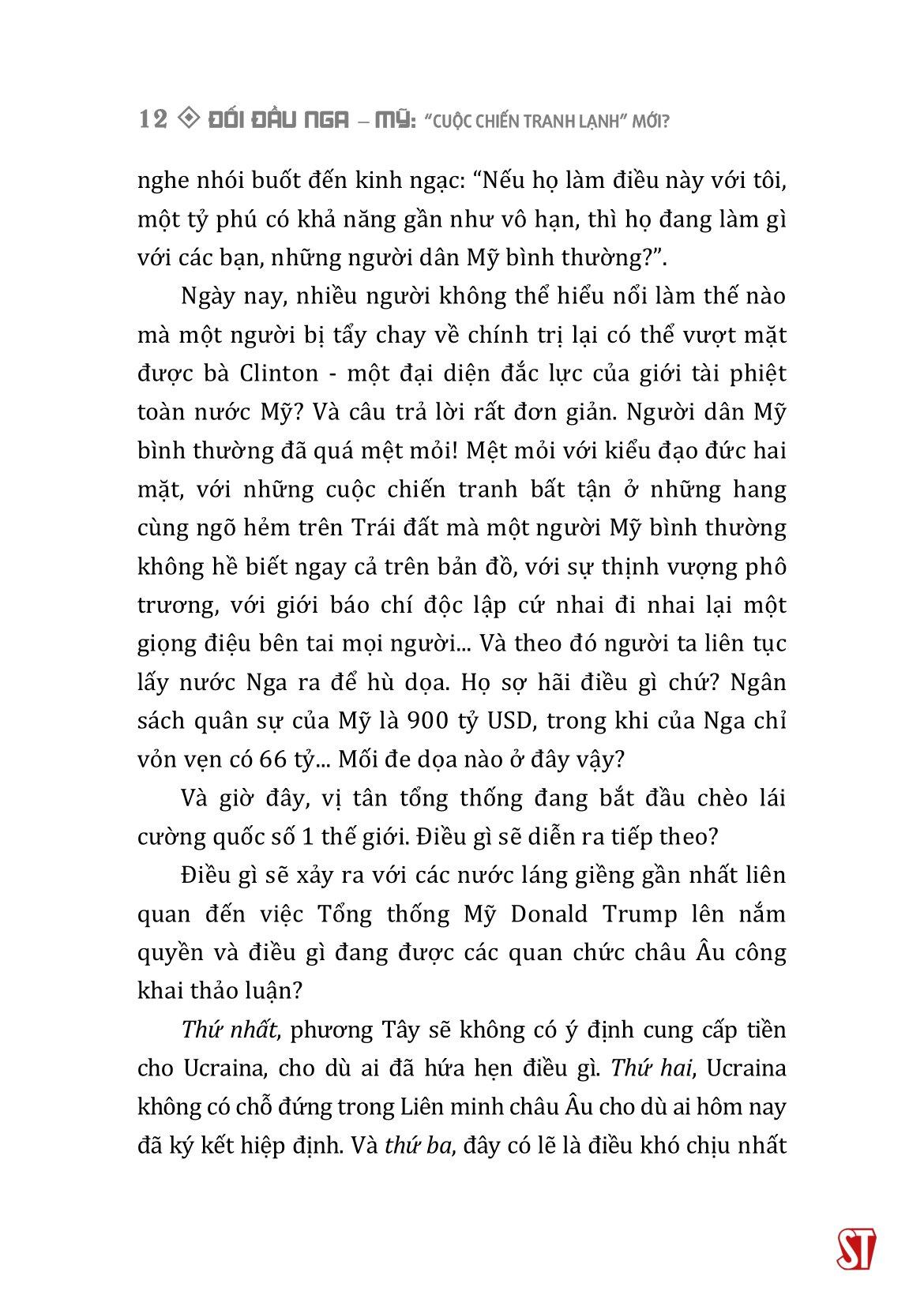 Đối Đầu Nga-Mỹ - &quot;Cuộc Chiến Tranh Lạnh Mới&quot;?