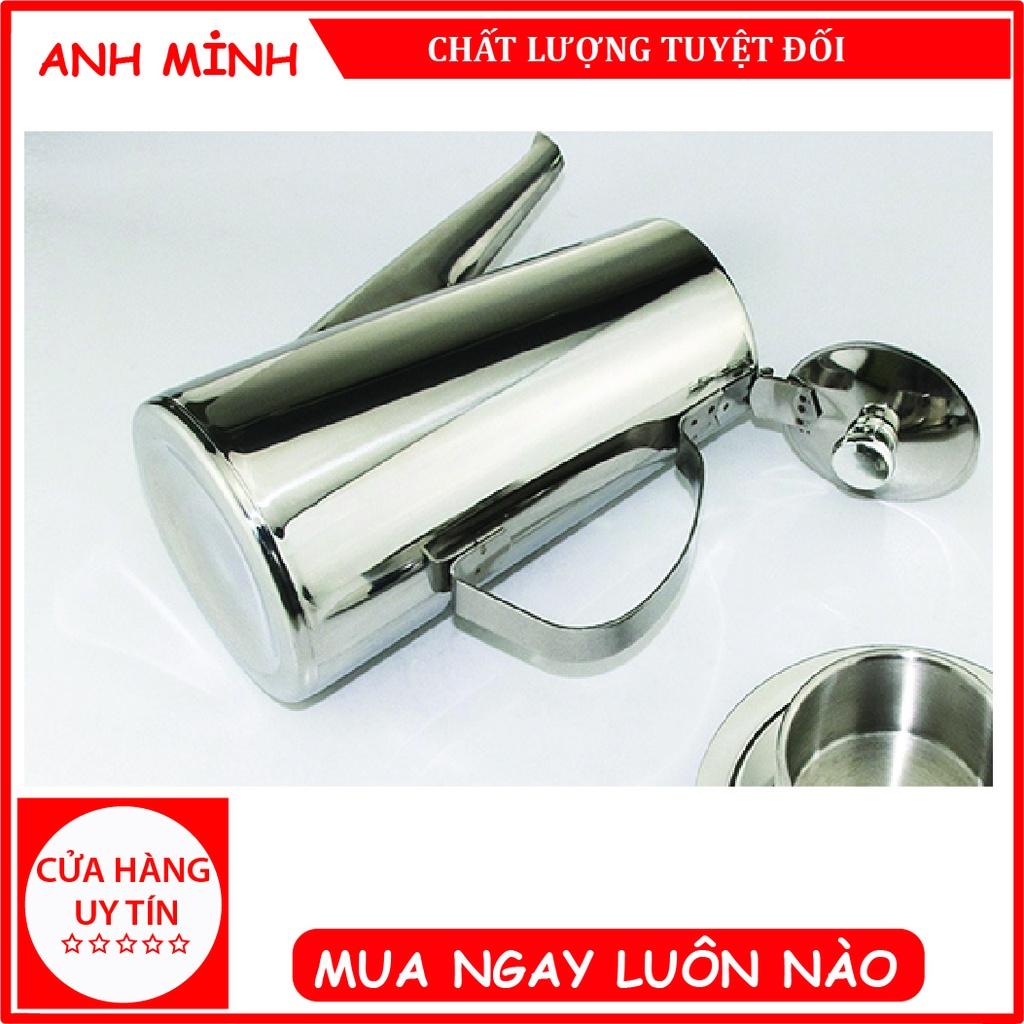 Bình Inox có vòi rót - Ấm đựng trà pha cà phê 1 lít 5