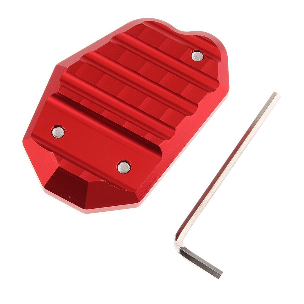 Side Stand Extension Pad for  Z1000   ER6N  650 Red