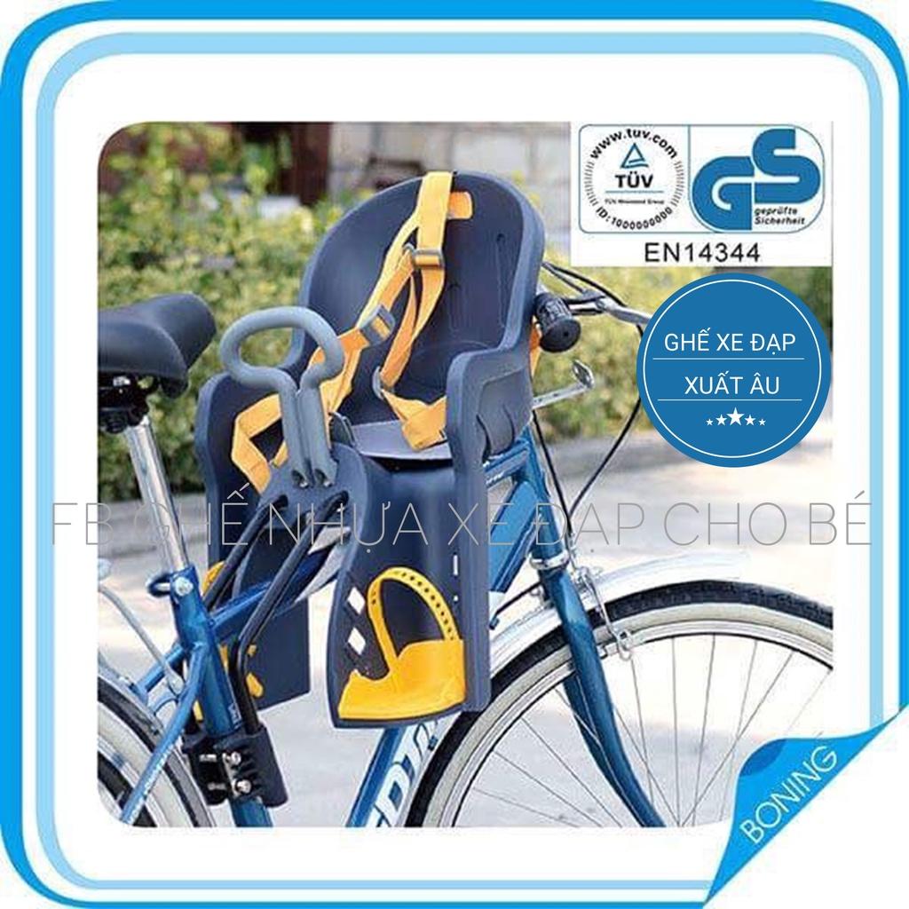 Ghế ngồi xe đạp BG6 Bikemate xuất Châu Âu, ghế xe đạp lắp trước cho mọi loại xe. mở chốt tháo lắp cơ động. maxload 15kg