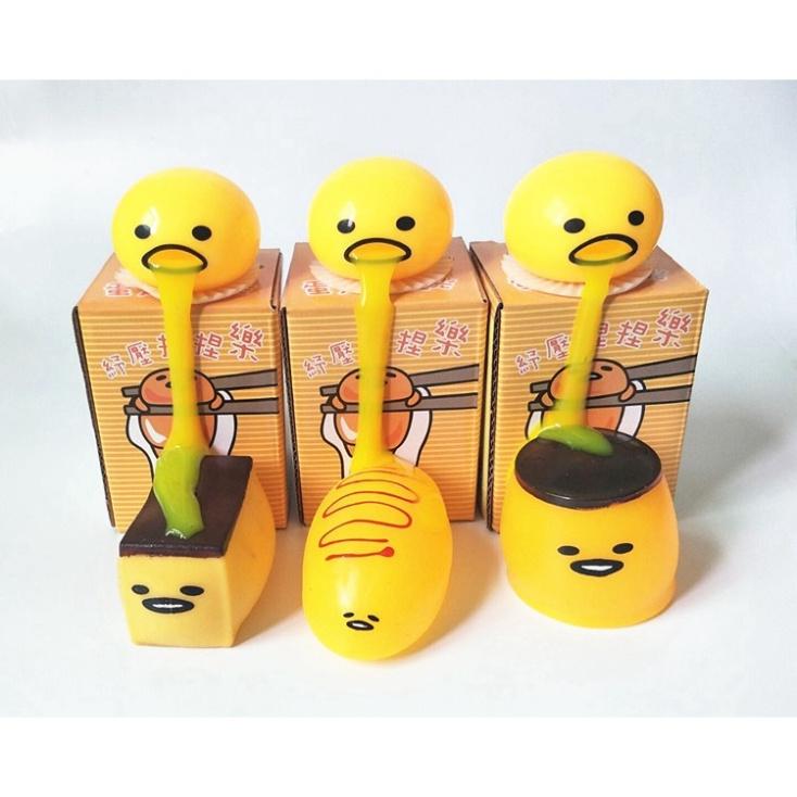 Bánh Mật Ong Plan GUDETAMA SQUIShY biểu cảm cực đáng yêu mochi slime