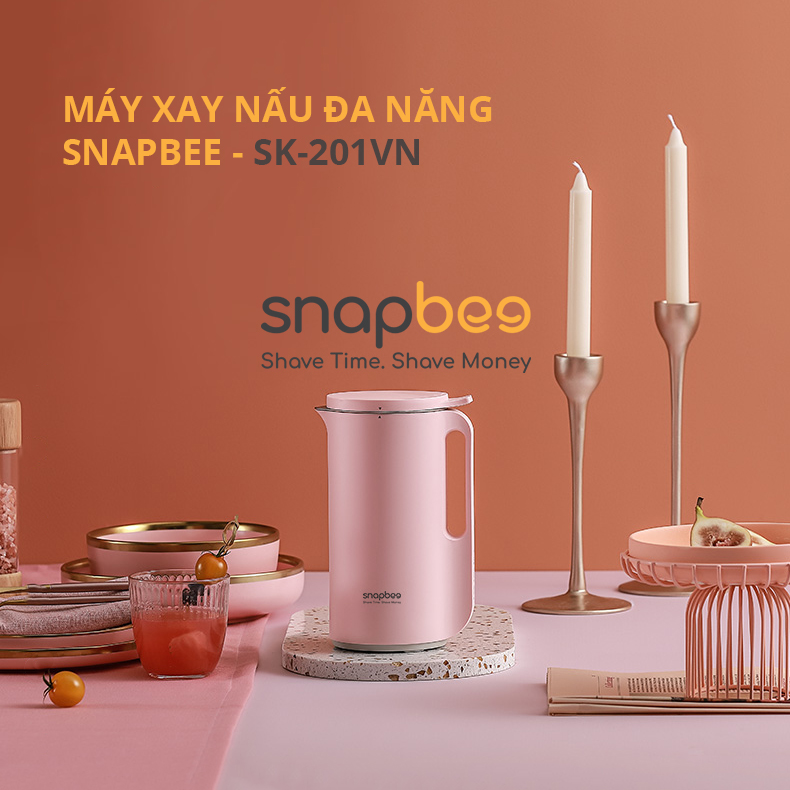 Máy Làm Sữa Hạt Xay Nấu Đa Năng Cao Cấp SnapBee Chính Hãng