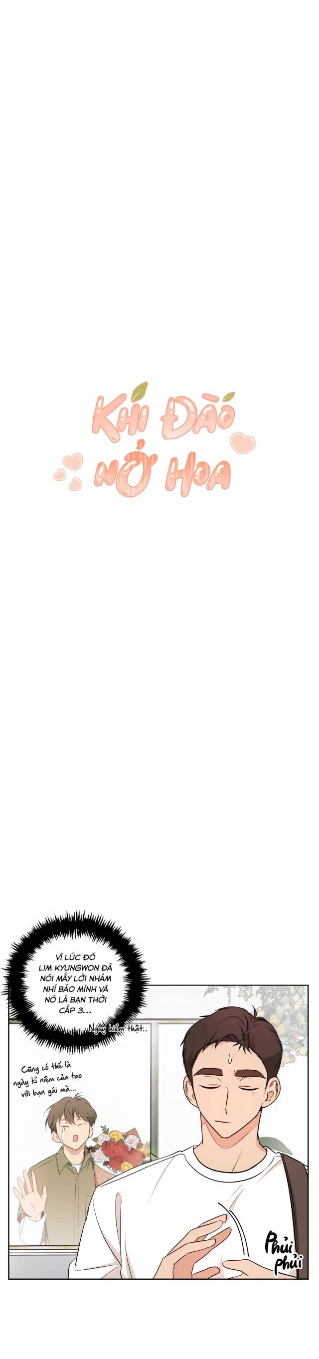 khi đào nở hoa chapter 13 9